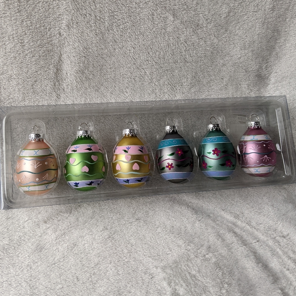 NWT Egg Ornaments